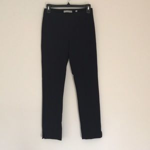 Vince Stitch Front Stretch Dress Pants in Navy